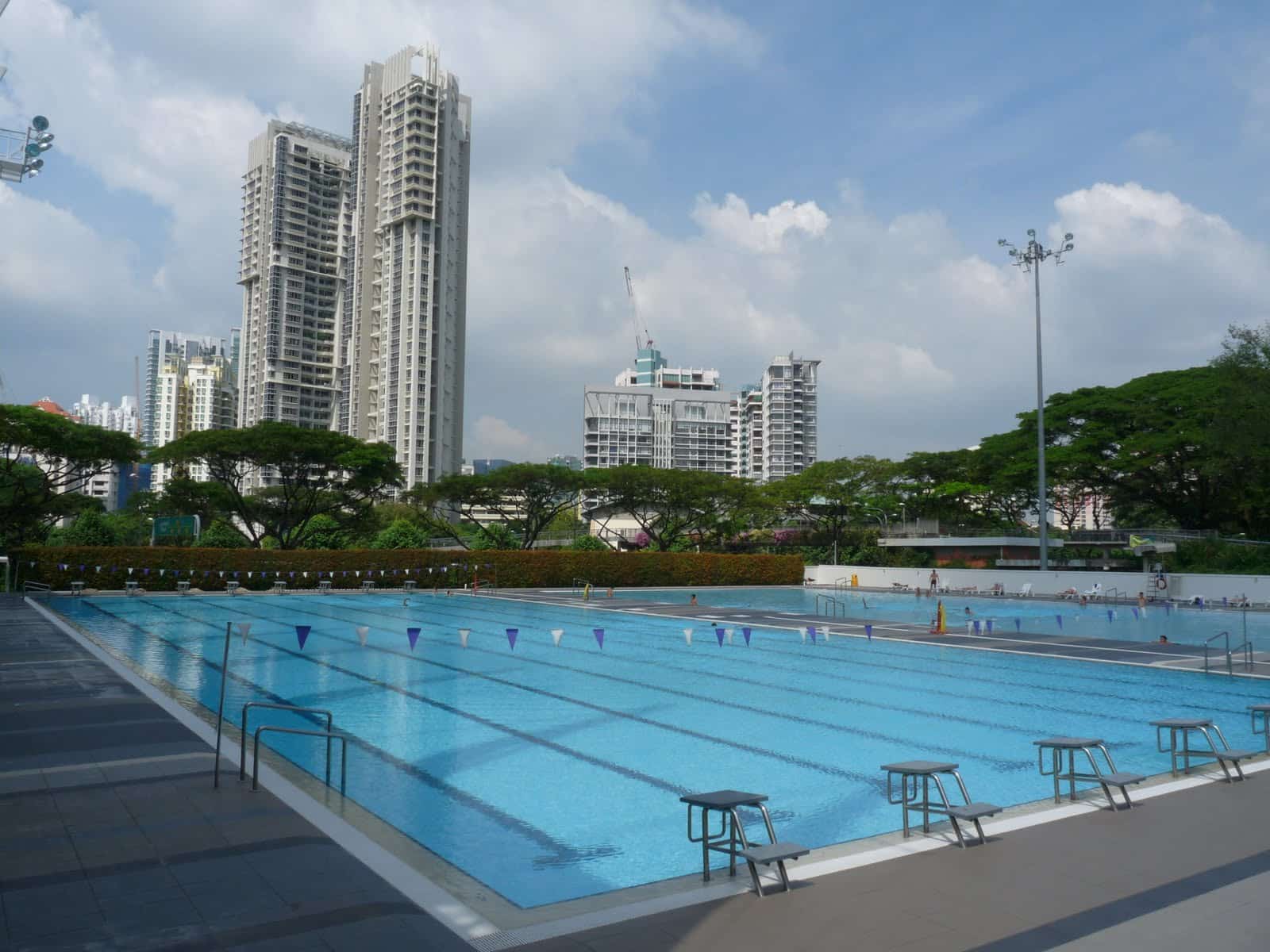 Pools are usually filled! Source: swimminglessons.com.sg